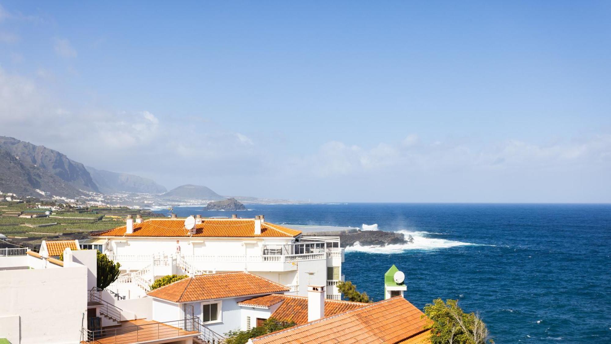 Cozy Seafront Studio With Balcony & Ocean Views San Marcos  Exterior photo